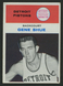 1961 Fleer Basketball #41 Gene Shue - Detroit Pistons