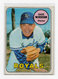 Dave Wickersham 1969 Topps Baseball Card #647 Kansas City Royals VG/EX Condition