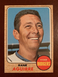 1968 Hank Aguirre Topps Baseball Card #553 (NM) High #
