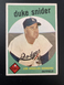 1959 Topps - Duke Snider #20 - LA Dodgers - EX-NM - Free Shipping