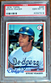1978 Steve Yeager #285 Topps PSA 10 Los Angeles Dodgers