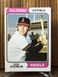1974 Topps Baseball Miscut card collection  Richie Scheinblum #323 - C107