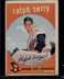 1959 Topps #358 Ralph Terry Trading Card