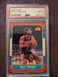 1986 Fleer KELLY TRIPUCKA Detroit Pistons NBA Basketball Card #115 Graded PSA 8