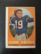 1958 Topps #22 John Unitas Vintage Football Card Baltimore Colts VG/VG+ CLEAN 