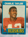 1971 Topps - #26 Charley Taylor Washington Redskins