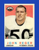 1959 Topps Set-Break #124 John Reger EX-EXMINT *GMCARDS*