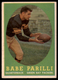 1958 Topps Babe Parilli #118 Vg