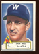 1952 Topps Baseball Card #94 Sam Mele NRMT