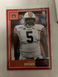 2020 Panini Score Red Derrick Brown RC Rookie #341 Auburn Tigers Panthers