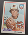 Jim Palmer 1978 Topps baseball #160