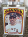 1972 TOPPS #49 WILLIE MAYS SAN FRANCISCO GIANTS CARD -- EX/NM