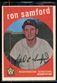 1959 Topps Ron Samford Washington Senators #242