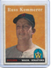 1958 Topps Russ Kemmerer #137 Washington Senators Baseball Card