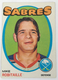 1971-72 Topps Hockey #8 Mike Robitaille Rookie Ex+ Buffalo Sabres