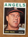 1964 Topps  HANK FOILES  #554  EX+  Los Angeles Angels  High Number
