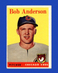 1958 Topps Set-Break #209 Bob Anderson EX-EXMINT *GMCARDS*