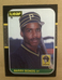 Barry Bonds 1987 Donruss LEAF Rookie Card #219