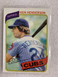 1980 TOPPS BASEBALL #523 KEN HENDERSON Chicago Clubs MLB BASEBALL CARD 