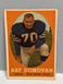 JA3179 1958 Topps Art Donovan #106 Baltimore Colts Ex