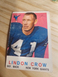 1959 Topps - #156 Lindon Crow New York Giants