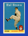 1958 Topps Set-Break #381 Hal Brown EX-EXMINT *GMCARDS*