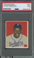 1949 Bowman #50 Jackie Robinson Brooklyn Dodgers HOF PSA 7 NM  ICONIC