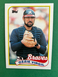 1989 Topps - #179 Ozzie Virgil, Catcher, Atlanta Braves, EX Condition