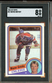 1984-85 Topps Hockey #51 Wayne Gretzky Edmonton Oilers HOF SGC 8 NM-MT