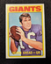 1972 Topps Football - #118 Norm Snead New York Giants