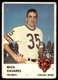 1961 Fleer Rick Casares #2 Chicago Bears Football Card