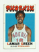 1971-72  TOPPS  #39  LAMAR GREEN