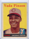 1958 Topps Vada Pinson #420 Cincinnati Reds