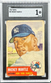 1953 Topps Mickey Mantle Card #82 SGC 1 PR Poor New York Yankees HOF