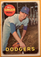 1969 topps #575 EX-VG Bill Singer LA Dodgers