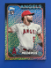Victor Mederos 2024 Topps RC SP Rookie Holiday Easter Foil Parallel #270 Angels
