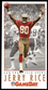 1992 GameDay #336 Jerry Rice San Francisco 49ers MINT NO RESERVE!