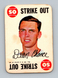 1968 Topps Game #16 Dean Chance GD-VG Minnesota Twins Baseball Card