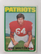 1972 Topps Football - High Number 3rd Series #324 Mike Montler (RC) NE Patriots