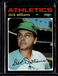 Dick Williams 1971 Topps #714 Oakland Athletics