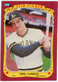 1986 Fleer Stickers Jose Canseco Rookie #19 Athletics