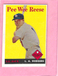 1958 Topps Pee Wee Reese HOF Brooklyn Dodgers #375 EX