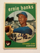 1959 Ernie Banks Chicago Cubs Topps card #350