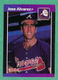 1989 Donruss Baseball - Jose Alvarez #405 Braves Rookie