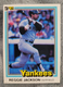 1981 Donruss #348 Reggie Jackson New York Yankees HOF