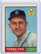 1961 TOPPS RC TERRY FOX #459 DETROIT TIGERS AS SHOWN FREE COMBINED SHIPPING