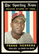 1959 Topps Frank Herrera #129 Philadelphia Phillies Baseball Card READ