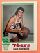 1973-74 Topps Basketball Card; #14 Dave Sorenson, G/VG