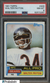 1981 Topps Football #400 Walter Payton Chicago Bears HOF PSA 8 NM-MT