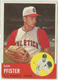 1963 Topps Baseball #521 Dan Pfister, Athletics